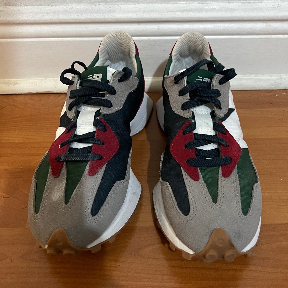New Balance multi color men’s size is 8
